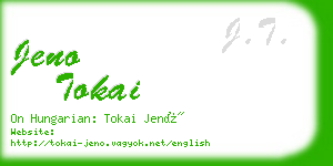 jeno tokai business card